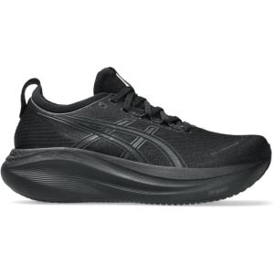 imageASICS Womens GelNimbus 27 Running ShoeBlackGraphite Grey
