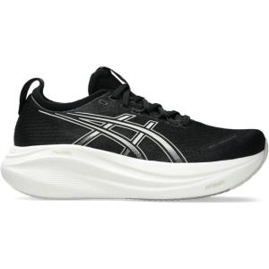 imageASICS Womens GelNimbus 27 Running ShoeBlackLake Grey