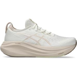 imageASICS Womens GelNimbus 27 Running ShoeCreamMineral Beige