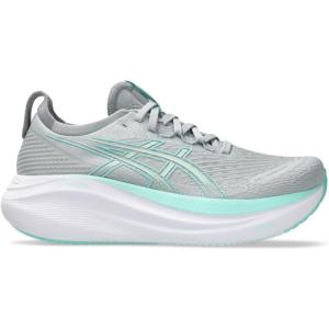 imageASICS Womens GelNimbus 27 Running ShoePiedmont GreyIlluminate Mint