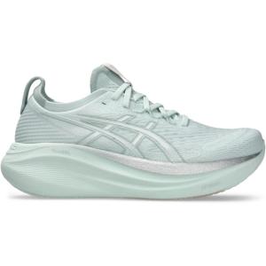 imageASICS Womens GelNimbus 27 Running ShoePure AquaWhite