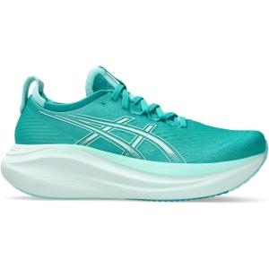 imageASICS Womens GelNimbus 27 Running ShoeWave TealIlluminate Mint