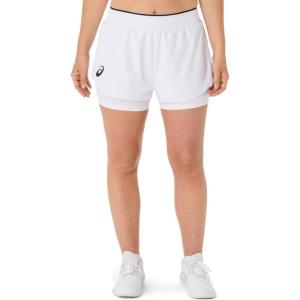 imageASICS Womens MATCH SHORT TENNIS ApparelBrilliant White