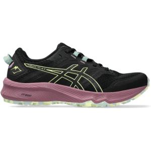 imageASICS Womens Trabuco Terra 2 Running ShoeBlackHuddle Yellow