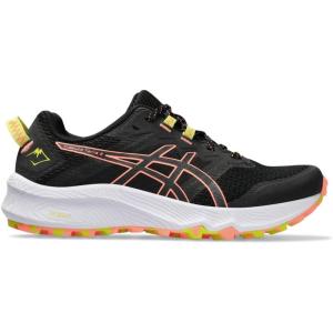 imageASICS Womens Trabuco Terra 2 Running ShoeBlackSun Coral