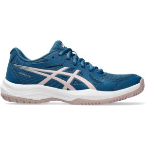imageASICS Womens Upcourt 6 Volleyball ShoesRich NavyWatershed Rose