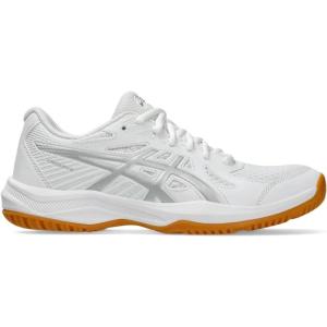 imageASICS Womens Upcourt 6 Volleyball ShoesWhitePure Silver