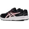 imageASICS Girls Contend 7 GS Running Shoe  Little Kid ampamp Big KidBlackElectric Red