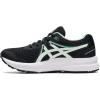 imageASICS Girls Contend 7 GS Running Shoe  Little Kid ampamp Big KidBlackFresh Ice