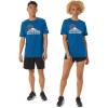 imageASICS Unisex SMSB JOURNEY TRAINING TeeLake Drive Heather