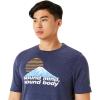 imageASICS Unisex SMSB JOURNEY TRAINING TeePeacoat Heather