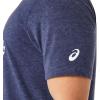 imageASICS Unisex SMSB JOURNEY TRAINING TeePeacoat Heather