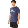 imageASICS Unisex SMSB JOURNEY TRAINING TeePeacoat Heather