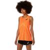 imageASICS Womens ACTIBREEZE SINGLET Running ApparelSunrise RedSafety Yellow