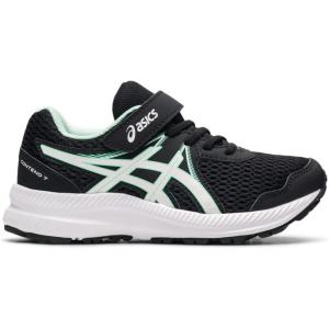 imageASICS Kids Contend 7 PreSchool Running ShoesBlackFresh Ice