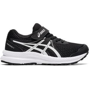 imageASICS Kids Contend 7 PreSchool Running ShoesBlackWhite