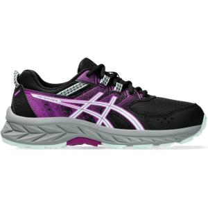 imageASICS Kids PRE Venture 9 Grade School Running ShoesBlackSoothing Sea