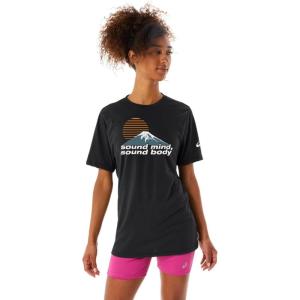 imageASICS Unisex SMSB JOURNEY TRAINING TeePerformance Black