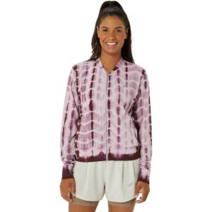 imageASICS Womens NAGINO Run Seamless Jacket Running ApparelDusty MauveWatershed Rose