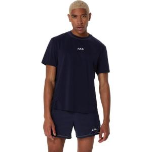 imageASICS Mens Crew Short Sleeve TOP Tennis ApparelMidnight