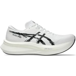 imageASICS Mens Magic Speed 4 Running ShoesWhiteBlack
