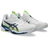 imageASICS Mens Solution Speed FlyteFoam 3 Clay Tennis ShoesWhiteMako Blue