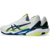 imageASICS Mens Solution Speed FlyteFoam 3 Tennis ShoeWhite Mako Blue