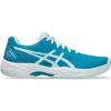 Teal Blue/White