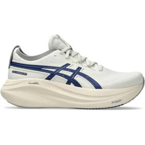 imageASICS Mens GelNimbus 27 Running ShoesBirchIndigo Blue