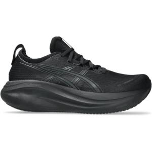imageASICS Mens GelNimbus 27 Running ShoesBlackGraphite Grey