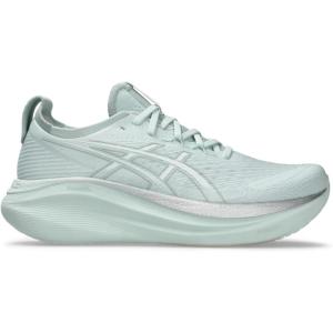 imageASICS Mens GelNimbus 27 Running ShoesPure AquaWhite