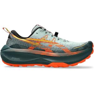 imageASICS Mens Trabuco Max 4 Running ShoesCold MossNova Orange