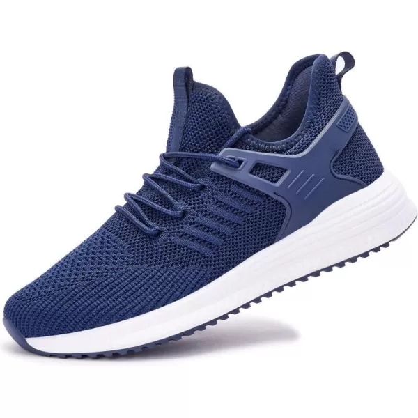 imageSDolphin Mens Running Shoes Sneakers  Tennis Workout Walking Gym Athletic Rubber Sole Breathable Comfortable Non Slip Fashion ShoesJblue