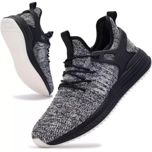 imageSDolphin Mens Running Shoes Sneakers  Tennis Workout Walking Gym Athletic Rubber Sole Breathable Comfortable Non Slip Fashion ShoesJmix Grey