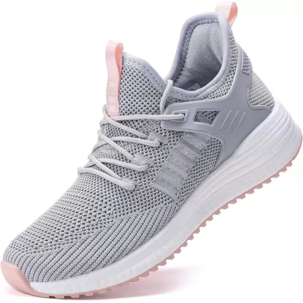 imageSDolphin Running Shoes Women Sneakers  Tennis Workout Walking Gym Lightweight Athletic Comfortable Casual Memory Foam Fashion ShoesGreybreathable