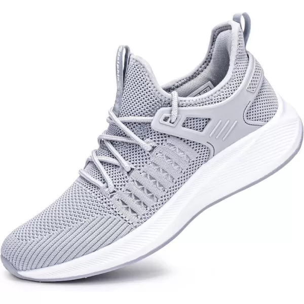 imageSDolphin Running Shoes Women Sneakers  Tennis Workout Walking Gym Lightweight Athletic Comfortable Casual Memory Foam Fashion ShoesNew Grey