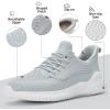 imageSDolphin Walking Shoes Mens Sneakers  Slip on Memory Foam Tennis Running Shoes for Athletic Workout Gym Jogging Lightweight Breathable Casual Sneakers2light Grey
