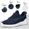 imageSDolphin Walking Shoes Mens Sneakers  Slip on Memory Foam Tennis Running Shoes for Athletic Workout Gym Jogging Lightweight Breathable Casual Sneakers2blue
