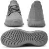 imageSDolphin Walking Shoes Mens Sneakers  Slip on Memory Foam Tennis Running Shoes for Athletic Workout Gym Jogging Lightweight Breathable Casual Sneakers2all Grey