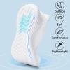 imageSDolphin Walking Shoes Mens Sneakers  Slip on Memory Foam Tennis Running Shoes for Athletic Workout Gym Jogging Lightweight Breathable Casual Sneakers2white