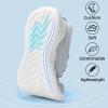imageSDolphin Walking Shoes Mens Sneakers  Slip on Memory Foam Tennis Running Shoes for Athletic Workout Gym Jogging Lightweight Breathable Casual Sneakers2light Grey