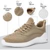 imageSDolphin Walking Shoes Mens Sneakers  Slip on Memory Foam Tennis Running Shoes for Athletic Workout Gym Jogging Lightweight Breathable Casual Sneakers2khaki