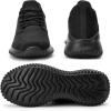 imageSDolphin Walking Shoes Mens Sneakers  Slip on Memory Foam Tennis Running Shoes for Athletic Workout Gym Jogging Lightweight Breathable Casual Sneakers2all Black