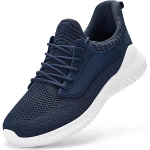 imageSDolphin Walking Shoes Mens Sneakers  Slip on Memory Foam Tennis Running Shoes for Athletic Workout Gym Jogging Lightweight Breathable Casual Sneakers2blue