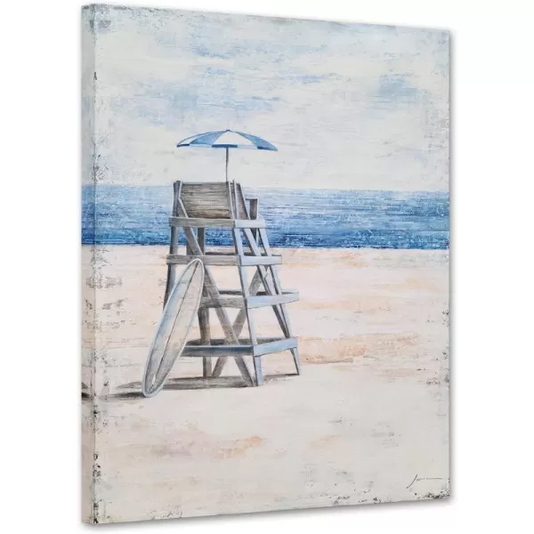 Yihui Arts Sea Turtle Wall Art Hand Painted Coastal Paintings Nautical Decor Blue and White Canvas Pictures Ocean Animal Posters for Living Room Bedroom Bathroom Decoration