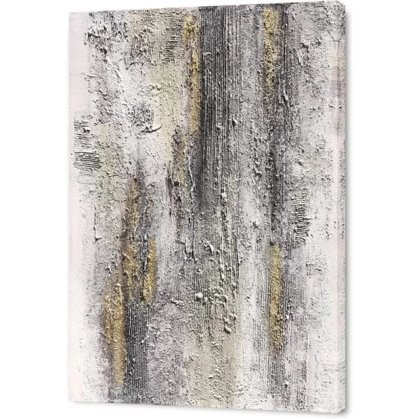 Yihui Arts Modern Classical Blue Abstract Ocean Canvas Wall Art Painting Pictures for Living Room Decor