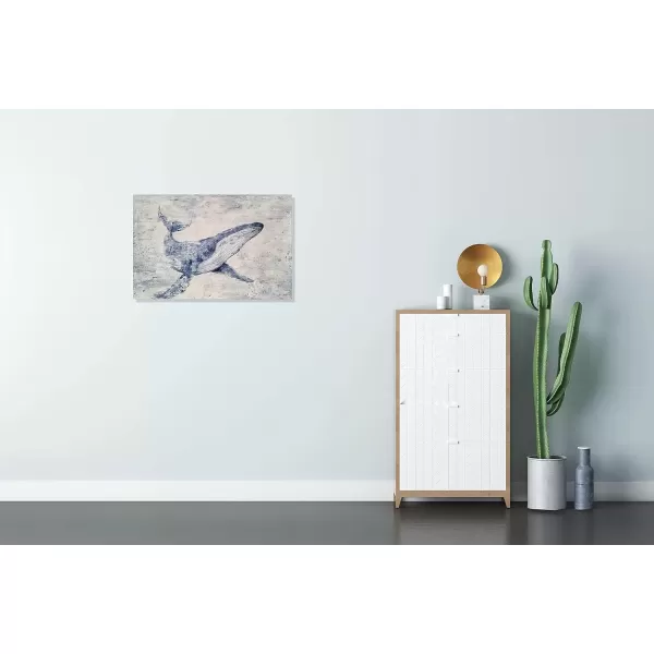 imageYihui Arts Beach Scene Canvas Wall Art Hand Painted Large Painitng Pictures Coastal Style Artwork for Living Room Bedroom Office DecorDolphin