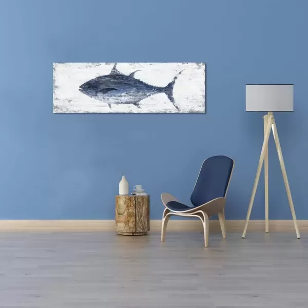 imageYihui Arts Drift Bottle Canvas Wall Art  Rustic Coastal Painting for Farmhouse Living Room DecorTuna