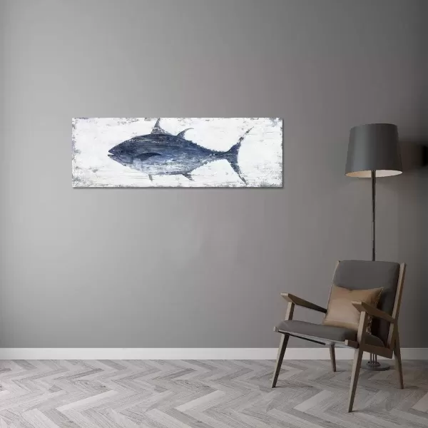 imageYihui Arts Drift Bottle Canvas Wall Art  Rustic Coastal Painting for Farmhouse Living Room DecorTuna