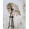 imageYihui Arts Farmhouse Rustic Wall Decor Canvas Wall Art Painting Pictures for Dinning RoomWindmill A